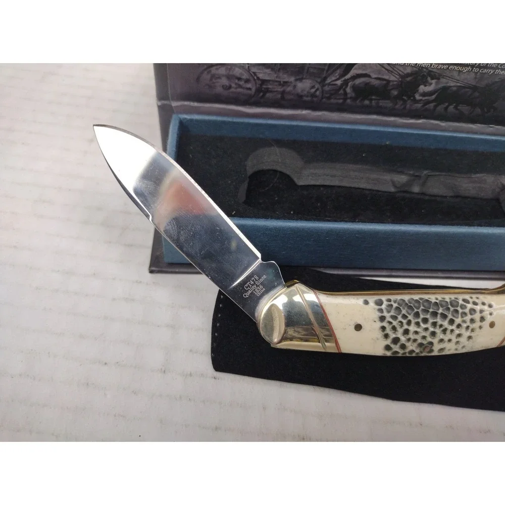 Colt Keeping The Peace CT482 2 Blade Shotgun Rifle Buckshot Bone Trapper Knife